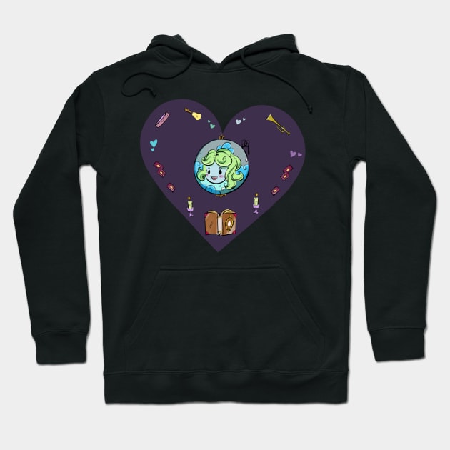 Lil Leota Hoodie by Psychofishes